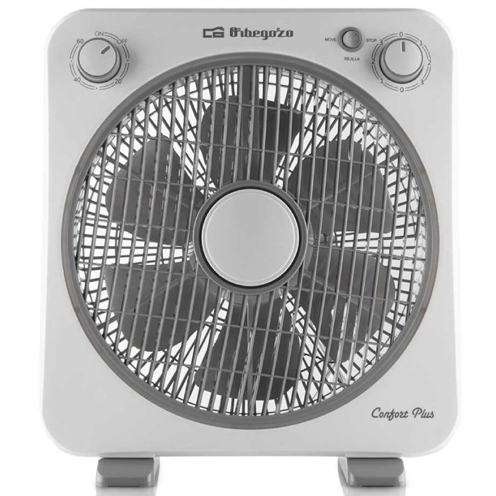 Orbegozo Box Fan BF 0138 Ventilador de Suelo 40W 30cm 6 Aspas Orbegozo Box Fan BF 0138 Ventilador de Suelo 40W 30cm 6 Aspas